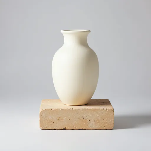 Generated ivory vase